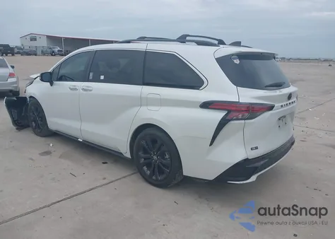 2023 Toyota Sienna Xse/Xse 25Th Anniversary from USA, damaged, VIN 5TDCRKEC8PS154495